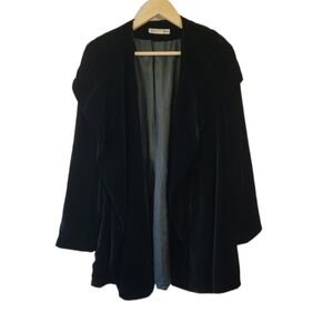 VTG 80's VIVIENNE TAM Black Velvet Pennylane Jacket Sz 1 Y2K Whimsygoth Hippie